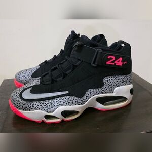 Nike Air Griffey Max 1 Safari Black Crimson Size 11 Men’s